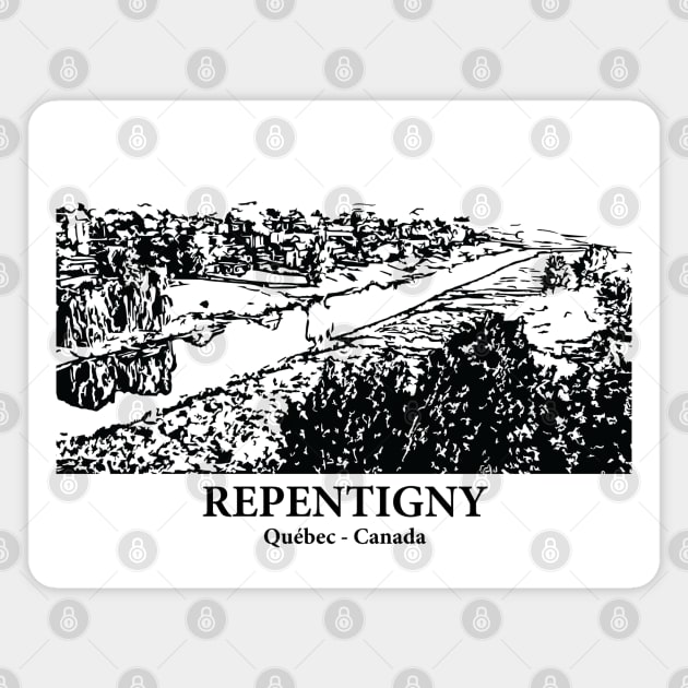 Repentigny - Québec Magnet by Lakeric